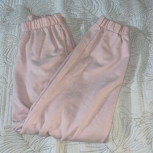 brandy melville rosa sweatpants